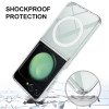 Tough Shield Clear Case with MagSafe Magnetic Ring for Samsung Galaxy Z Flip 6