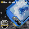TUFF Hybrid Armor Case with Kickstand for Samsung Galaxy Z Flip 6 - Blue