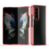 Clarity Collection Transparent Case for Samsung Galaxy Z Fold 6 - Red