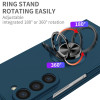 Slim Protective Cover with Ring Grip for Samsung Galaxy Z Fold 6 - Blue