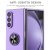 Slim Protective Cover with Ring Grip for Samsung Galaxy Z Fold 6 - Purple