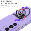 Slim Protective Cover with Ring Grip for Samsung Galaxy Z Fold 6 - Purple