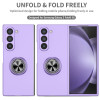 Slim Protective Cover with Ring Grip for Samsung Galaxy Z Fold 6 - Purple