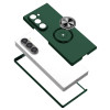 Slim Protective Cover with Ring Grip for Samsung Galaxy Z Fold 6 - Green