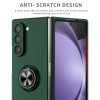 Slim Protective Cover with Ring Grip for Samsung Galaxy Z Fold 6 - Green