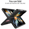 Carbon Fiber Series Protective Cover for Samsung Galaxy Z Fold 6 - Black