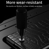 Alligator Skin Texture Leather Protective Cover for Samsung Galaxy Z Fold 6 - Black