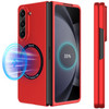 Slim Protective Cover with MagSafe Magnetic Ring for Samsung Galaxy Z Fold 6 - Red