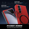 Slim Protective Cover with MagSafe Magnetic Ring for Samsung Galaxy Z Fold 6 - Red