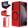 Slim Protective Cover with MagSafe Magnetic Ring for Samsung Galaxy Z Fold 6 - Red