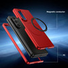 Slim Protective Cover with MagSafe Magnetic Ring for Samsung Galaxy Z Fold 6 - Red