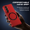 Slim Protective Cover with MagSafe Magnetic Ring for Samsung Galaxy Z Fold 6 - Red