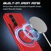 Slim Protective Cover with MagSafe Magnetic Ring for Samsung Galaxy Z Fold 6 - Red
