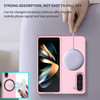 Slim Protective Cover with MagSafe Magnetic Ring for Samsung Galaxy Z Fold 6 - Pink