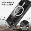 Tough Shield Clear Case with MagSafe Magnetic Ring for Samsung Galaxy Z Fold 6