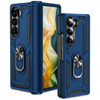 Ring Grip Hybrid Case with Hinge Protection for Samsung Galaxy Z Fold 6 - Blue