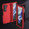 TUFF Drop Proof Hybrid Armor Case with Hinge Protection for Samsung Galaxy Z Fold 6 - Red