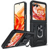 Ring Holder Hybrid Case for Motorola Razr 2024 - Black