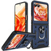 Ring Holder Hybrid Case for Motorola Razr 2024 - Blue