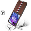 Carbon Fiber Series Protective Cover for Motorola Razr Plus 2024 - Brown