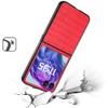 Alligator Skin Texture Leather Protective Cover for Motorola Razr Plus 2024 - Red