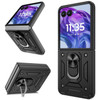 Ring Holder Hybrid Case for Motorola Razr Plus 2024 - Black