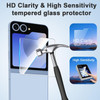 HD Tempered Glass Screen Protector (Outside Screen) for Samsung Galaxy Z Flip 6