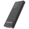 10000mAh 20W PD Power Delivery + 22.5W Quick Charge Fast Charging High-Capacity Power Bank Battery Charger - Black