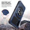 Military Grade Robotic Series Hybrid Case with Ring Grip for Samsung Galaxy A26 5G - Blue