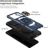 Military Grade Robotic Series Hybrid Case with Ring Grip for Samsung Galaxy A26 5G - Blue