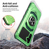 Military Grade Robotic Series Hybrid Case with Ring Grip for Samsung Galaxy A26 5G - Green