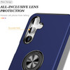 360 Rotating Ring Grip Hybrid Case for Samsung Galaxy A26 5G - Blue
