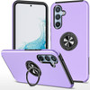 360 Rotating Ring Grip Hybrid Case for Samsung Galaxy A26 5G - Purple