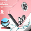 360 Rotating Ring Grip Hybrid Case for Samsung Galaxy A26 5G - Pink