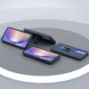 Military Grade TUFF Shockproof Hybrid Armor Case with Ring Grip for Samsung Galaxy A26 5G - Blue