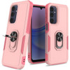 Military Grade TUFF Shockproof Hybrid Armor Case with Ring Grip for Samsung Galaxy A26 5G - Pink