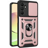 Military Grade Superior Series Hybrid Case with Ring Grip and Camera Lens Cover for Samsung Galaxy A26 5G - Rose Gold