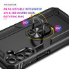 Military Grade Hybrid Case with Ring Grip for Samsung Galaxy A26 5G - Black