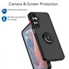 Transparent Hybrid Case with Ring Grip for Samsung Galaxy A26 5G
