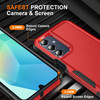 Military Grade TUFF Hybrid Armor Case for Samsung Galaxy A26 5G - Red