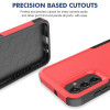 Military Grade TUFF Hybrid Armor Case for Samsung Galaxy A26 5G - Red