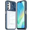 HD Transparent Case with Camera Privacy Cover for Samsung Galaxy A26 5G - Blue