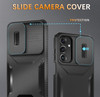 Combat Tough Series Hybrid Case with Camera Lens Cover for Samsung Galaxy A26 5G - Black