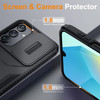 Combat Tough Series Hybrid Case with Camera Lens Cover for Samsung Galaxy A26 5G - Black