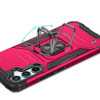 Military Grade Robust Series Dual Layer Hybrid Case with Ring Grip for Samsung Galaxy A26 5G - Hot Pink