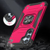 Military Grade Robust Series Dual Layer Hybrid Case with Ring Grip for Samsung Galaxy A26 5G - Hot Pink
