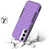 Military Grade Noble Hybrid Armor Case with Belt Clip Holster for Samsung Galaxy A26 5G - Purple