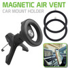 MagSafe Compatible Magnetic Air Vent Car Mount Holder - Black