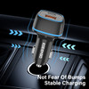 20W USB-C PD Power Delivery + 18W USB-A Quick Charge 3.0 Car Charger - Black