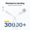 3.3 Ft. High-Speed Lightning to USB-A Charging and Sync Cable - White